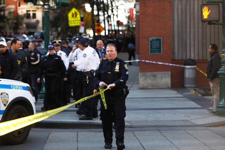 Al menos ocho personas han muerto y otras quince han resultado heridas tras ser arrolladas por un vehículo de forma intencionada en la zona del bajo Manhattan