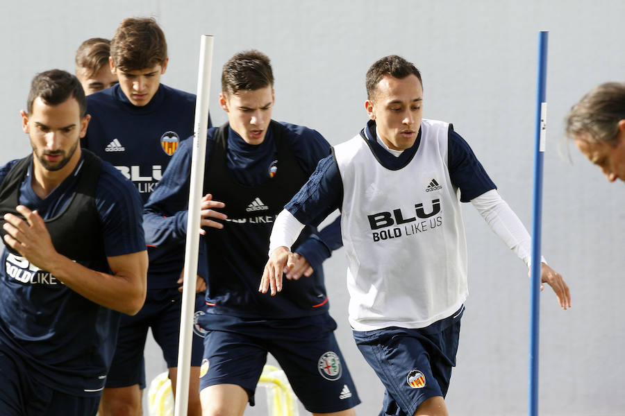 El Valencia CF ya prepara su compromiso ante el Leganés. El equipo de Marcelino quiere seguir imbatido esta temporada y lo intentará hacer el sábado ante un duro rival que solo ha encajado tres goles en Liga