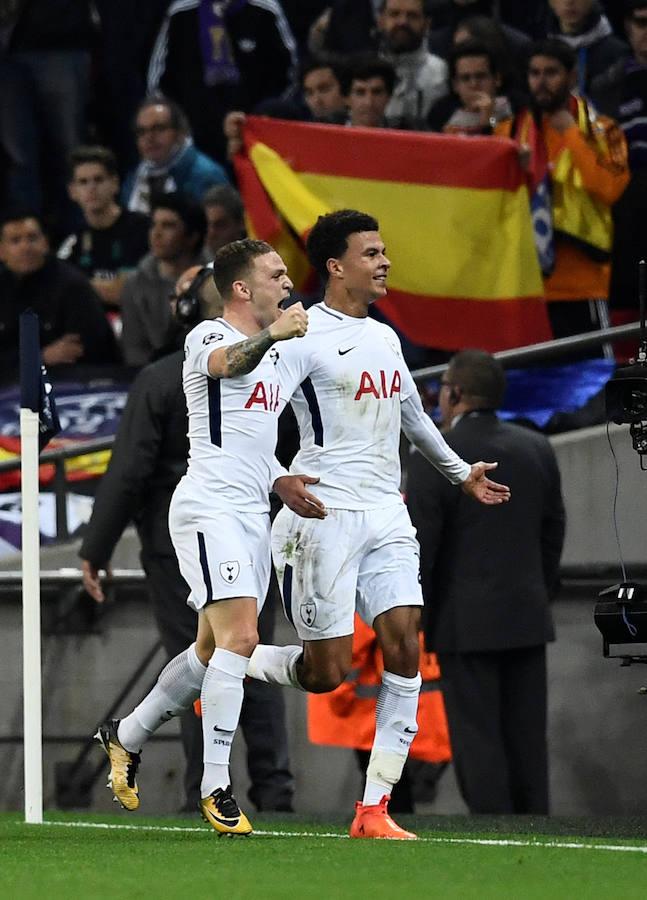 Los dos mejores equipos del Grupo H pelearon por la primera plaza del grupo en Wembley, que vibró y elevó los decibelios durante algunos momentos como el 1-0 de Delle Alli.