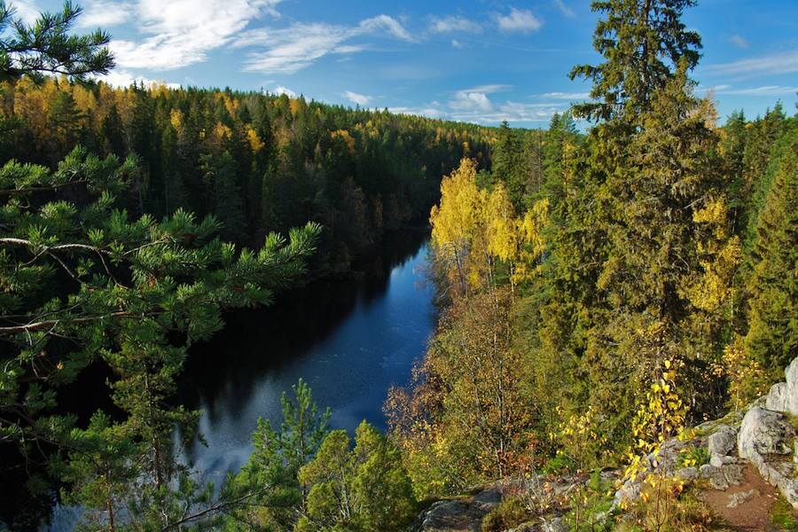 Helvetinjärvi National Park (Ruovesi, Finlandia)