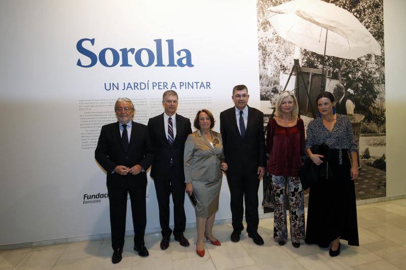 Fotos de la inauguración de la exposición &#039;Sorolla. Un jardín para pintar&#039; en el Centro Cultural Bancaja