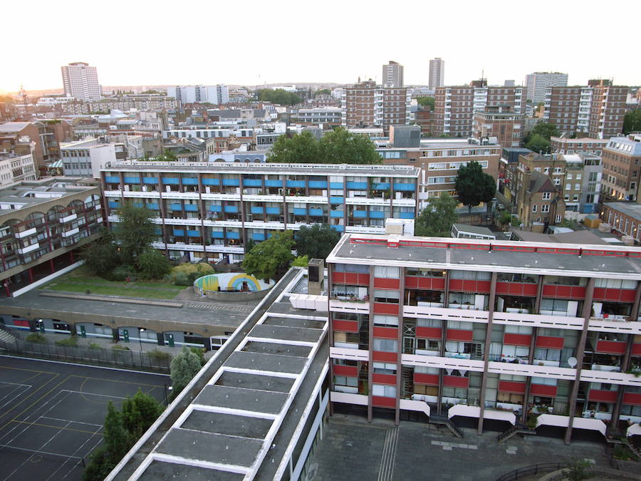 NOMINADO A MEJOR BARRIO DE GRAN BRETAÑA: Golden Lane Estate, Londres. 