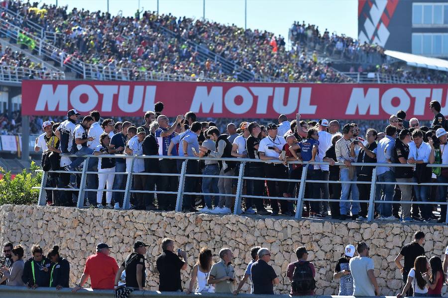 Fotos del ambiente del Gran Premio de la Comunitat Valenciana de motociclismo de Cheste 2017