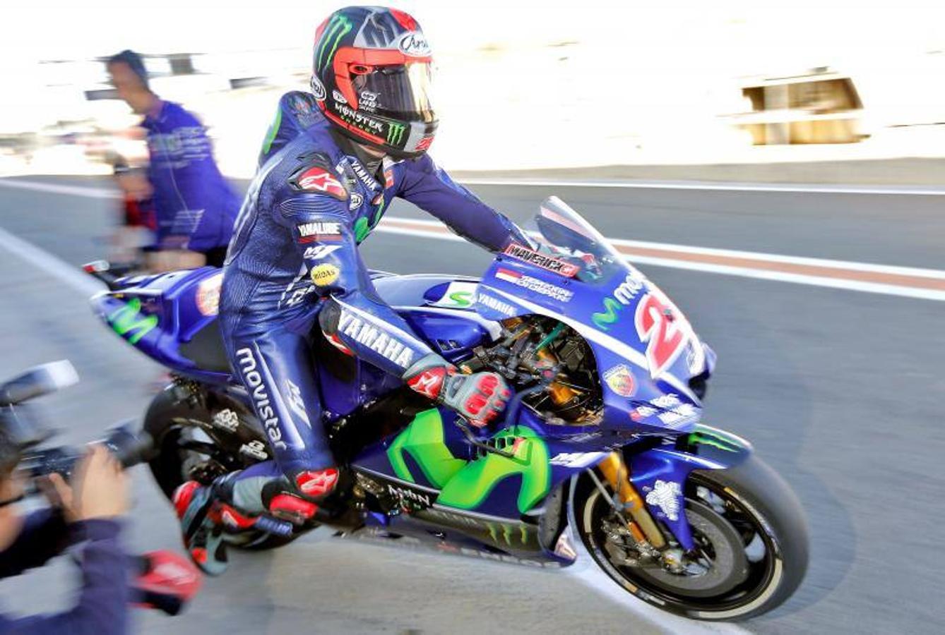 Fotos de los primeros entrenamientos de MotoGP 2018 en Cheste