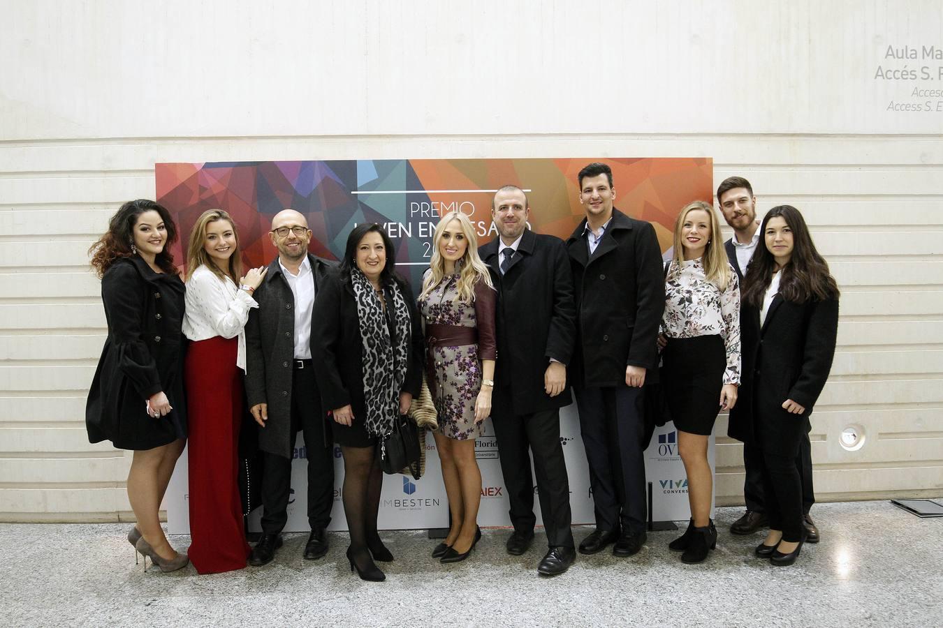 Rubén Navarro de Casas InHaus recibió el Premio Joven Empresario 2017. También fueron galardonados Grow Pro Experience, Novaterra Catering, Mr Jeff e Ymant, entre otros, en la ceremonia celebrada en el Palau de Les Arts Reina Sofía