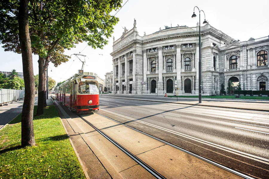 La tercera posición la ocupa la capital de Austria. En Viena, según el estudio, se establece un alquiler de 36,36 euros por 27m2.