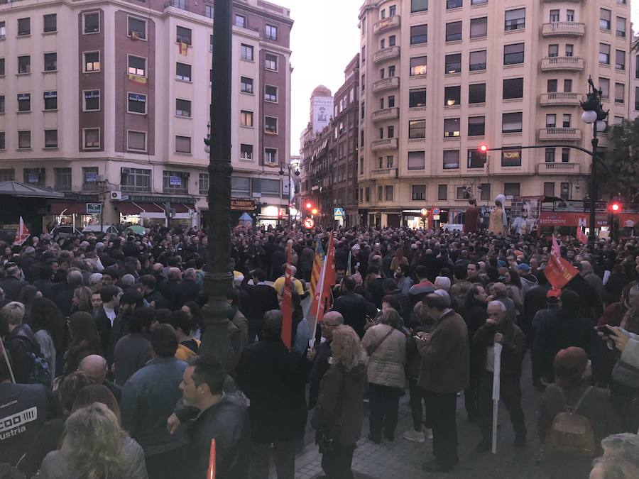 Fotos de la manifestación en Valencia por una financiación justa