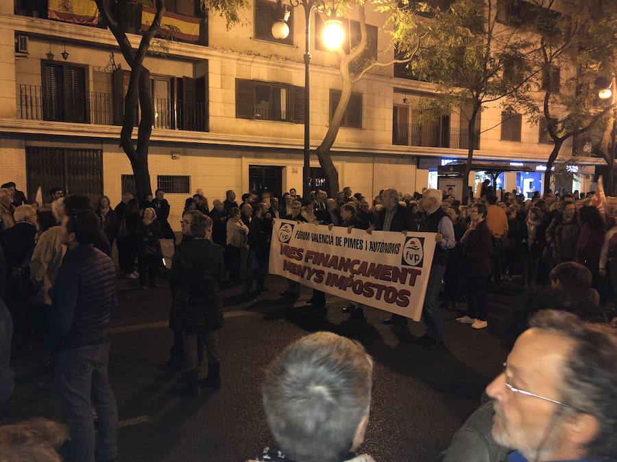 Fotos de la manifestación en Valencia por una financiación justa