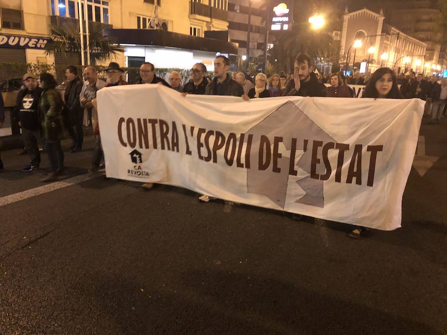 Fotos de la manifestación en Valencia por una financiación justa