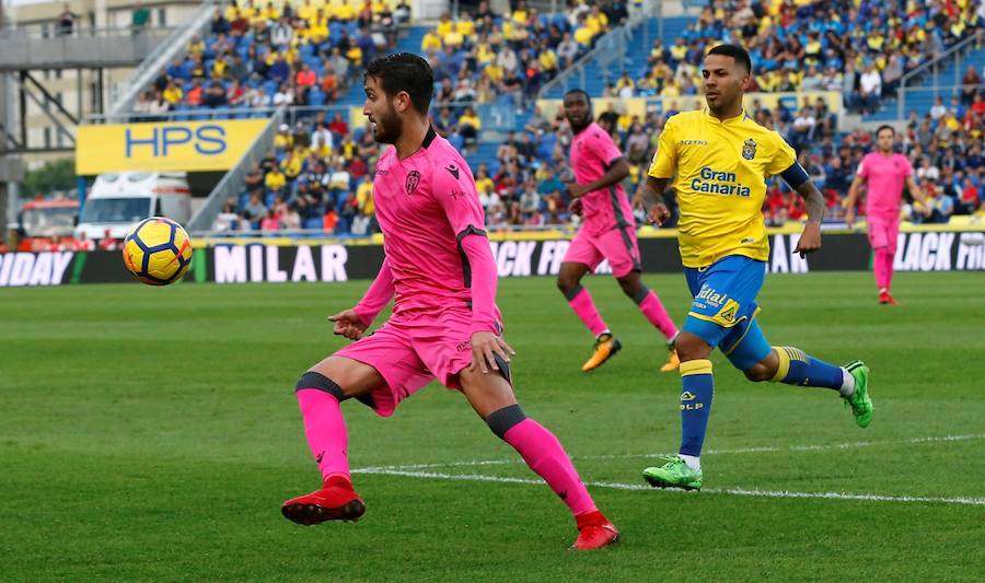 Estas son las mejores imágenes del partido de la duodécima jornada de La Liga en Gran Canaria