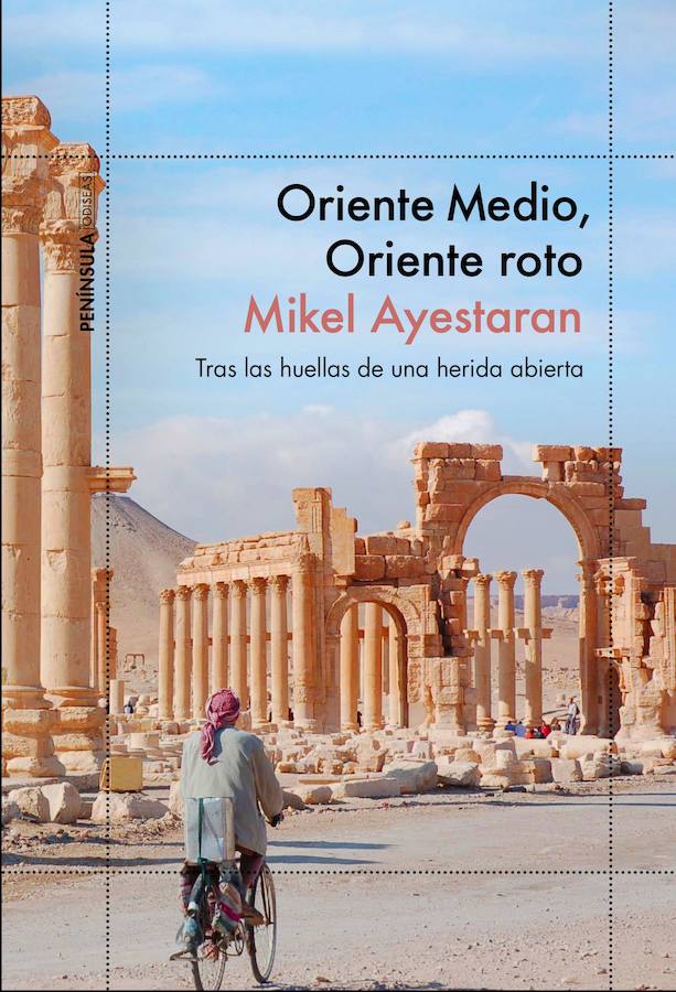 LOS MÁS VENDIDOS - NO FICCIÓN - 2. 'Oriente Medio, Oriente roto', de Mikel Ayestaran. Viajero empedernido, en 2004 Ayestaran no dudó en regresar a Bam poco después de su primera visita para cubrir el terremoto que arrasó la ciudad iraní. Pero fue su bautismo de fuego, en la guerra del Líbano de 2006, el que le metió de lleno en la rueda del periodismo de conflictos, que le ha llevado a viajar a Georgia, Irak, Afganistán, Pakistán, Egipto, Túnez, Jordania, Libia, Israel o los territorios palestinos. También, cómo no, a Siria. Tratar de entender y contar lo que allí ocurre se ha convertido en la forma de vida de este periodista desde que llegó a Oriente Medio hace ya una década. Es el propósito que persigue este libro, hecho de pedazos imprescindibles de una vida guiada por la brújula de la actualidad, a través de una región que se desangra como una enorme herida abierta.