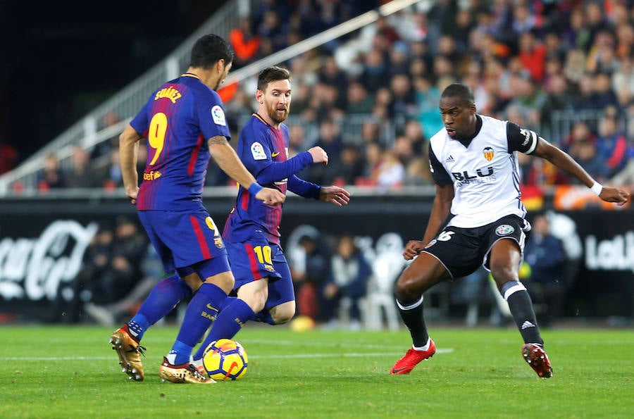 Estas son las mejores imágenes que deja el choque de la jornada 13 en Mestalla