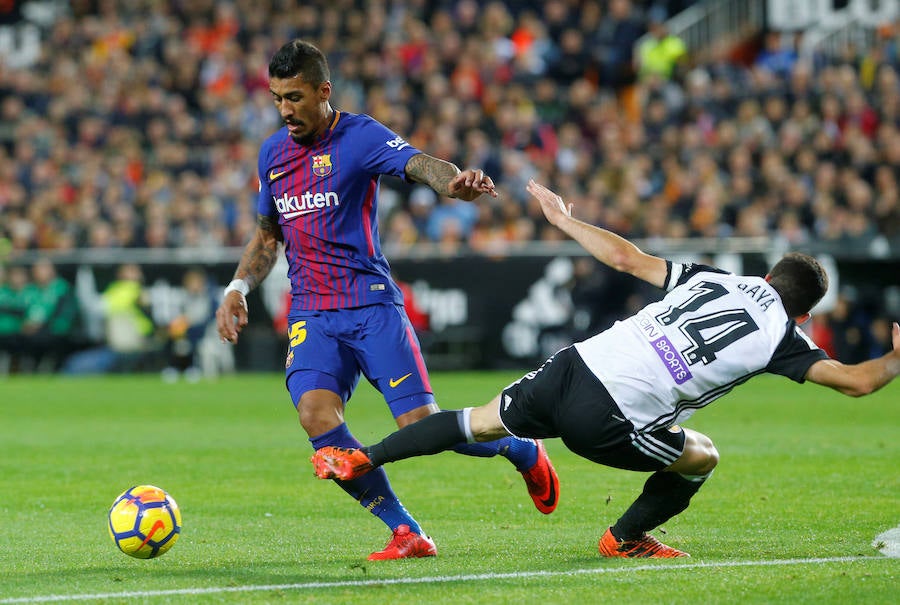 Estas son las mejores imágenes que deja el choque de la jornada 13 en Mestalla