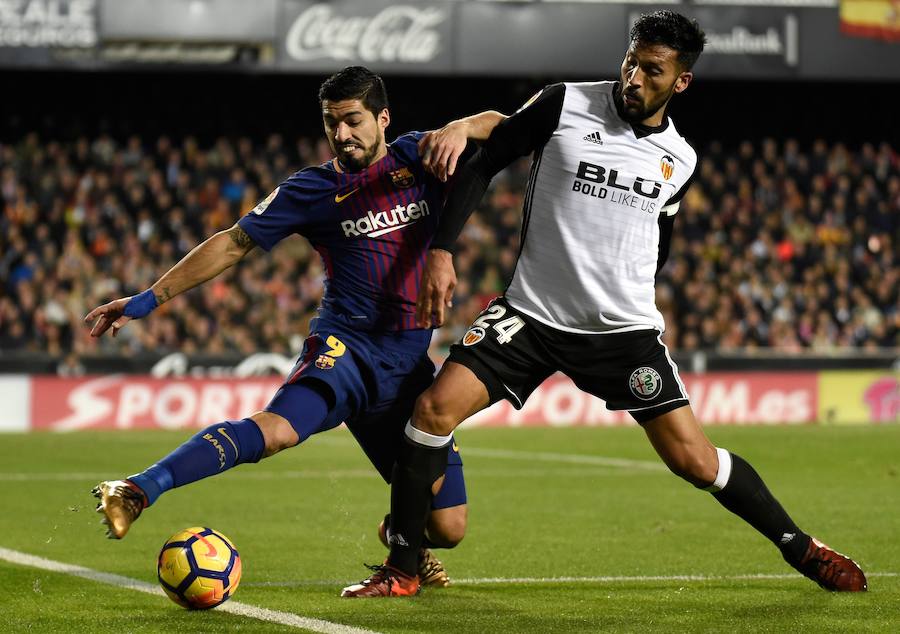 Estas son las mejores imágenes que deja el choque de la jornada 13 en Mestalla