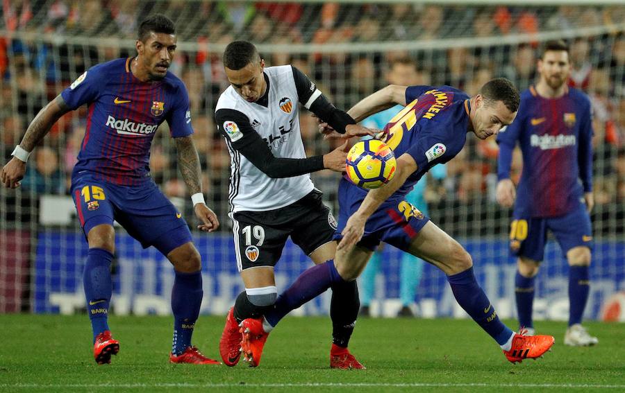 Estas son las mejores imágenes que deja el choque de la jornada 13 en Mestalla