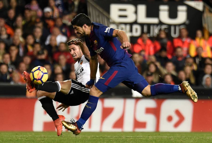 Estas son las mejores imágenes que deja el choque de la jornada 13 en Mestalla