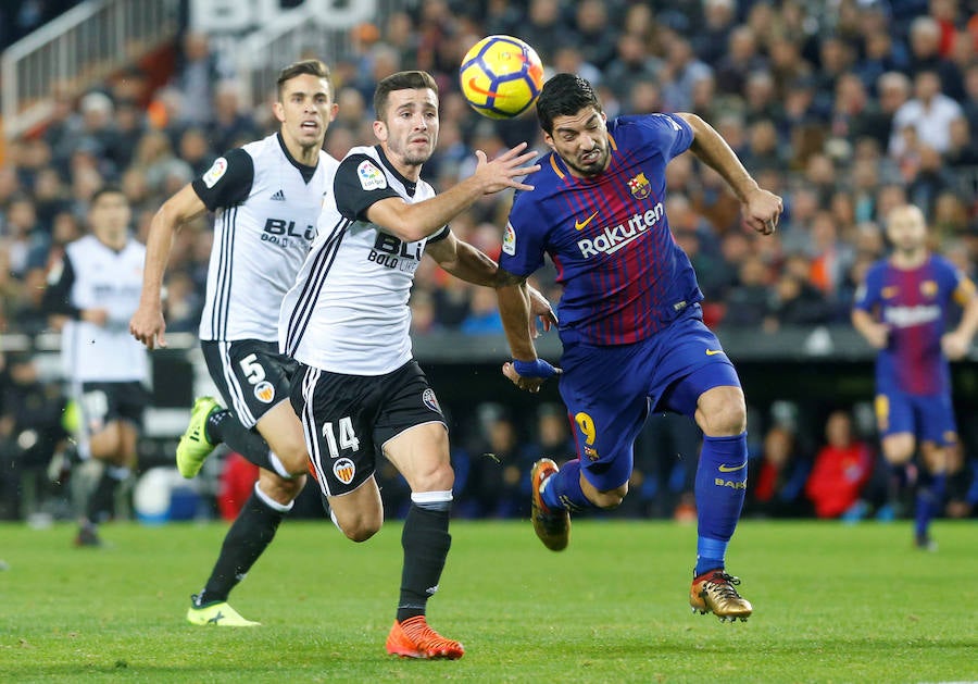 Estas son las mejores imágenes que deja el choque de la jornada 13 en Mestalla