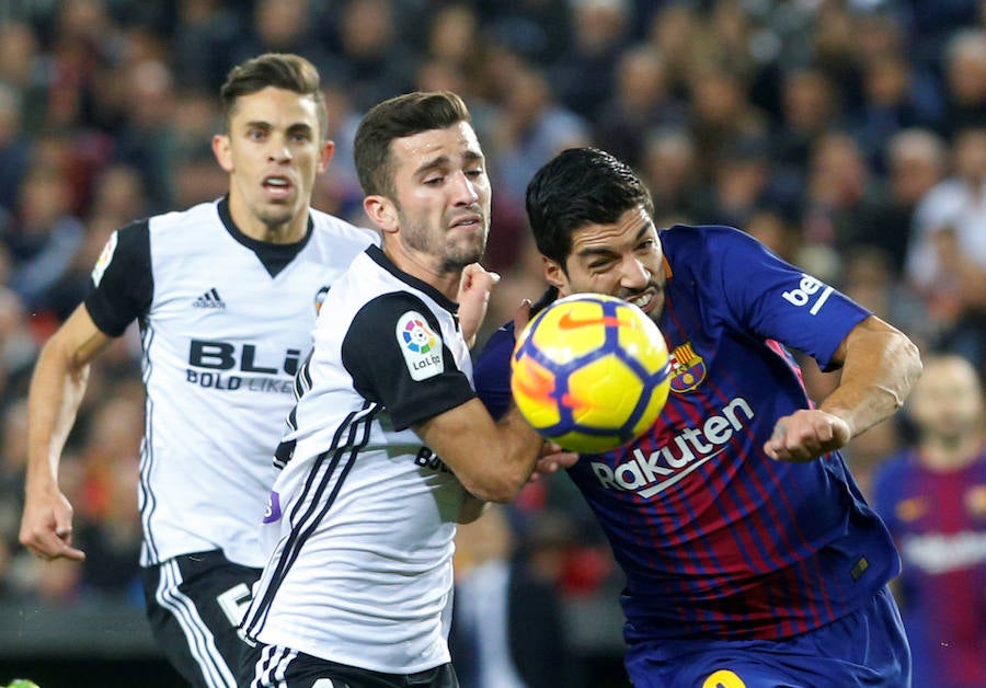 Estas son las mejores imágenes que deja el choque de la jornada 13 en Mestalla