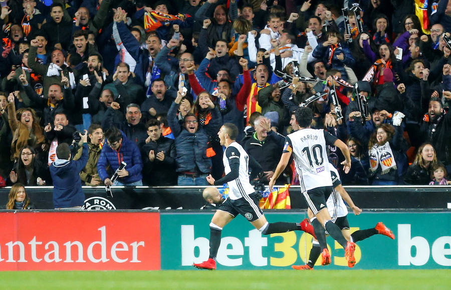 Estas son las mejores imágenes que deja el choque de la jornada 13 en Mestalla