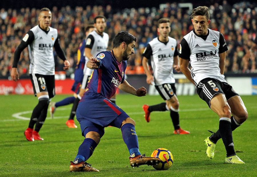 Estas son las mejores imágenes que deja el choque de la jornada 13 en Mestalla