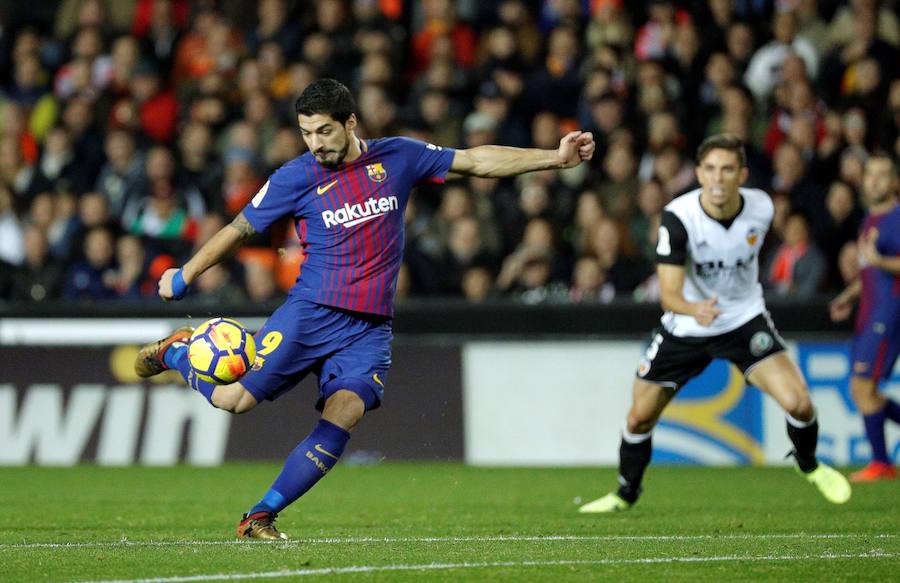 Estas son las mejores imágenes que deja el choque de la jornada 13 en Mestalla