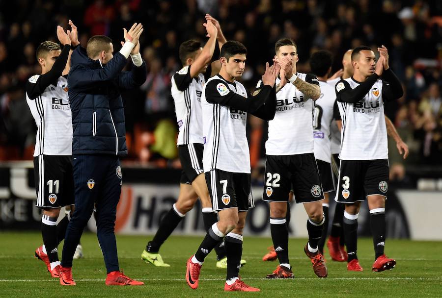 Estas son las mejores imágenes que deja el choque de la jornada 13 en Mestalla