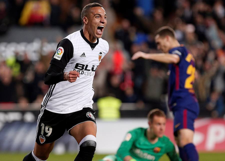 Estas son las mejores imágenes que deja el choque de la jornada 13 en Mestalla