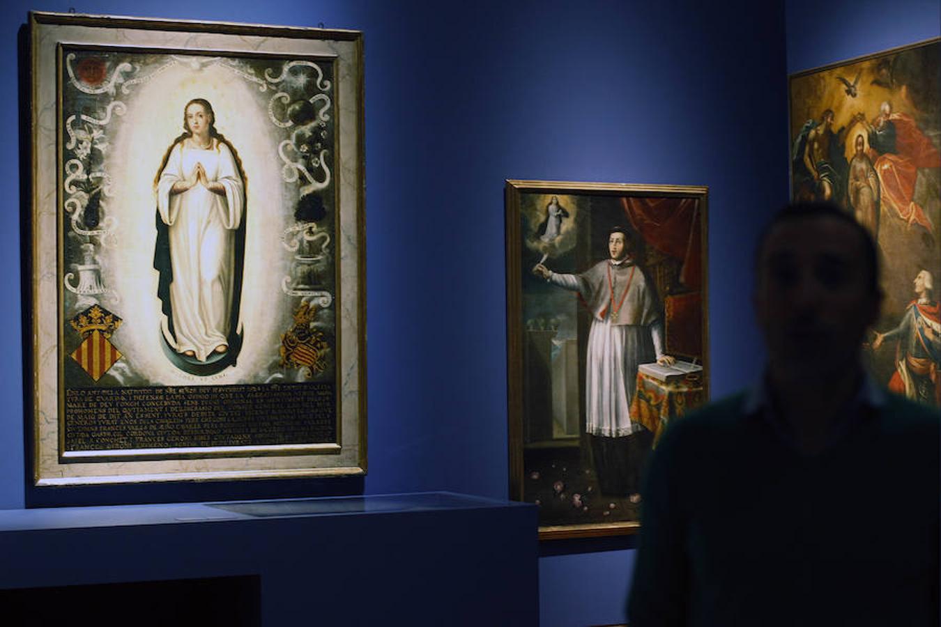 El Museo de Bellas Artes de Valencia expone en ‘Intacta María’ más de 50 piezas procedentes del Prado, la Catedral de Sevilla y la Biblioteca Nacional