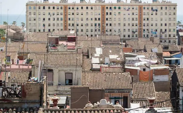 Imagen del barrio del Cabañal.