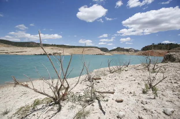 CONTRERASLa tierra seca comienza a ser el paisaje más común en los pantanos. 