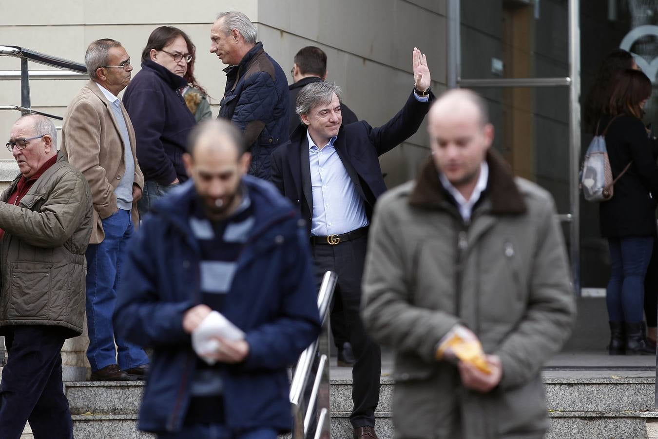 Fotos del funeral de Pepe Vaello, veterano aficionado del Valencia CF