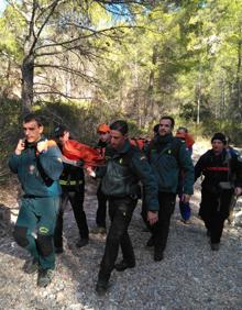 Imagen secundaria 2 - Encuentran con vida en la zona de Alpuente al vecino de Chelva desaparecido