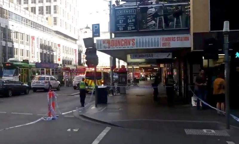 Fotos del atropello múltiple en Melbourne
