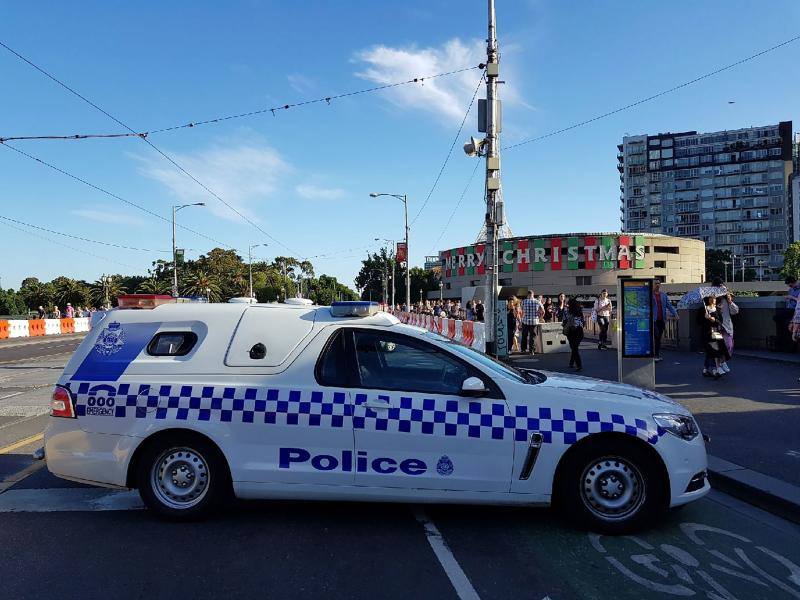 Fotos del atropello múltiple en Melbourne