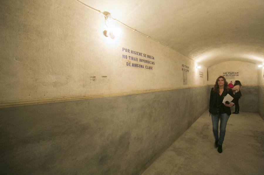 Fotos del refugio de la Guerra Civil de Bombas Gens