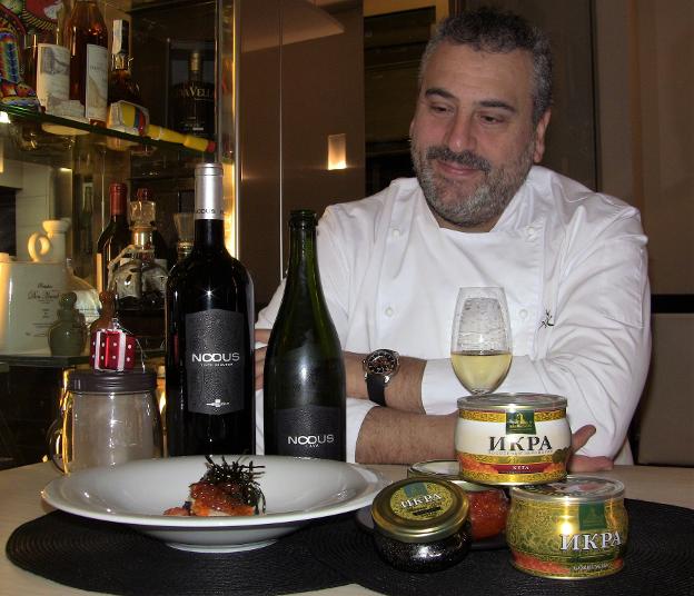 Un estupendo bocado marino con Alejandro del Toro.