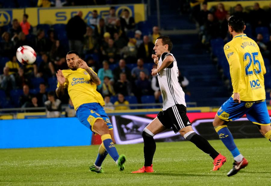 Estas son las imágenes que deja el partido de ida de octavos de Copa del Rey en el Estadio Gran Canaria