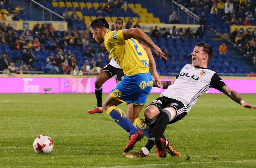 Estas son las imágenes que deja el partido de ida de octavos de Copa del Rey en el Estadio Gran Canaria