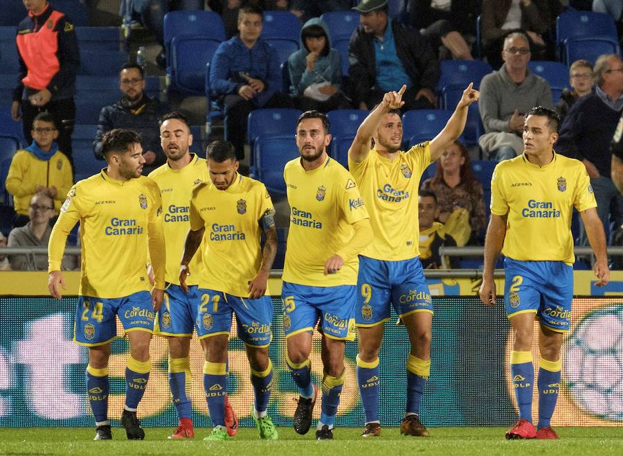 Estas son las imágenes que deja el partido de ida de octavos de Copa del Rey en el Estadio Gran Canaria