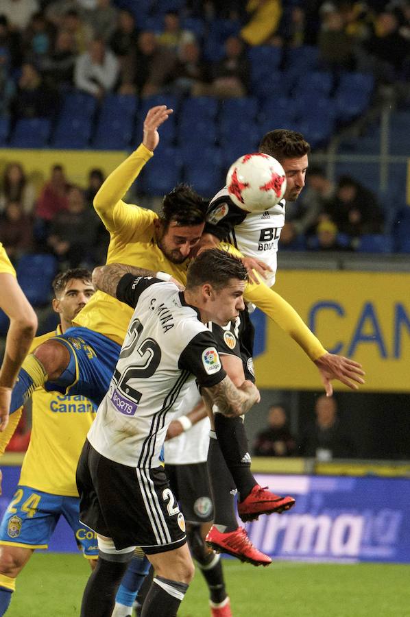 Estas son las imágenes que deja el partido de ida de octavos de Copa del Rey en el Estadio Gran Canaria