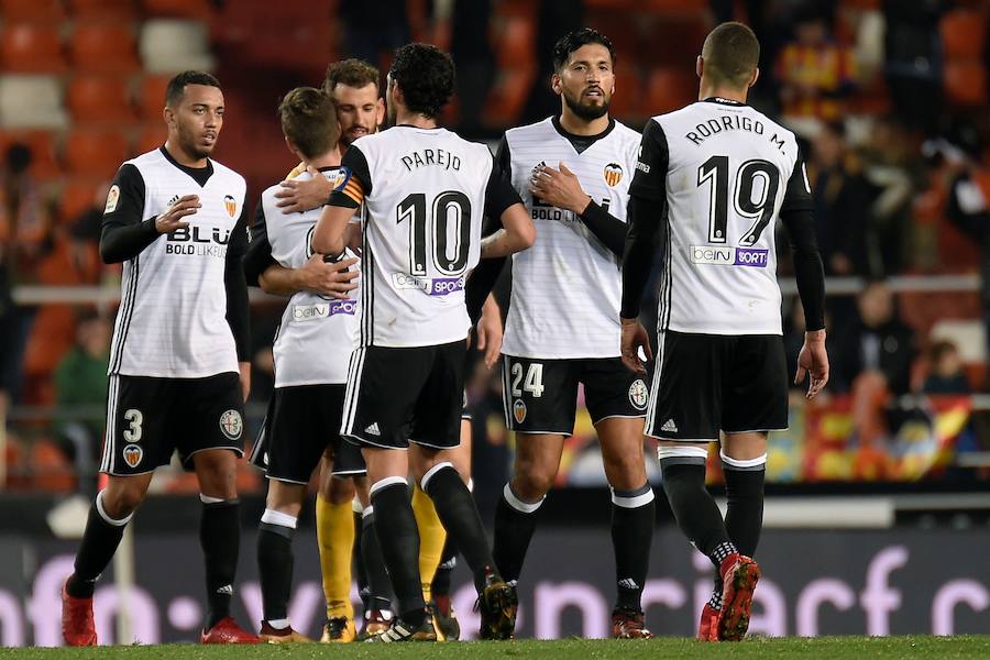 Estas son las imágenes que deja el partido de la Liga en Mestalla