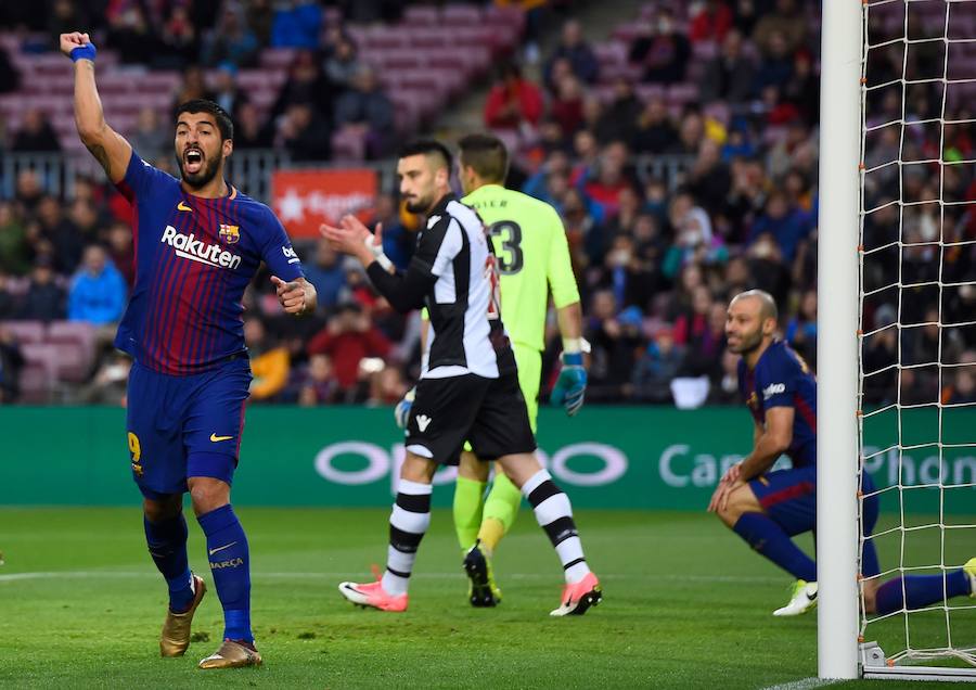 Estas son las imágenes que deja el partido de Liga en el Camp Nou