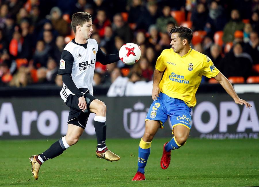 Estas son las imágenes que deja el partido de vuelta de octavos de Copa del Rey en Mestalla