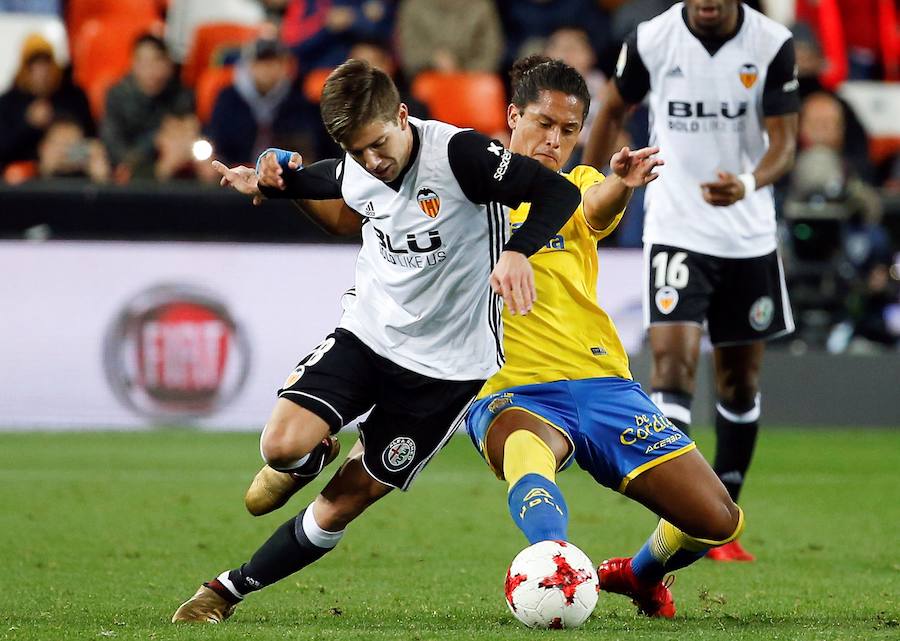 Estas son las imágenes que deja el partido de vuelta de octavos de Copa del Rey en Mestalla