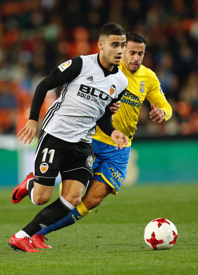 Estas son las imágenes que deja el partido de vuelta de octavos de Copa del Rey en Mestalla