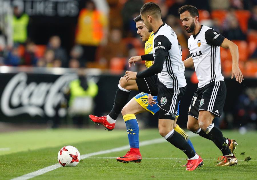 Estas son las imágenes que deja el partido de vuelta de octavos de Copa del Rey en Mestalla