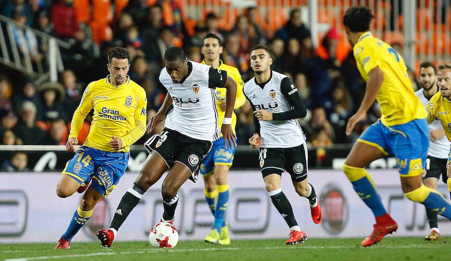 Estas son las imágenes que deja el partido de vuelta de octavos de Copa del Rey en Mestalla