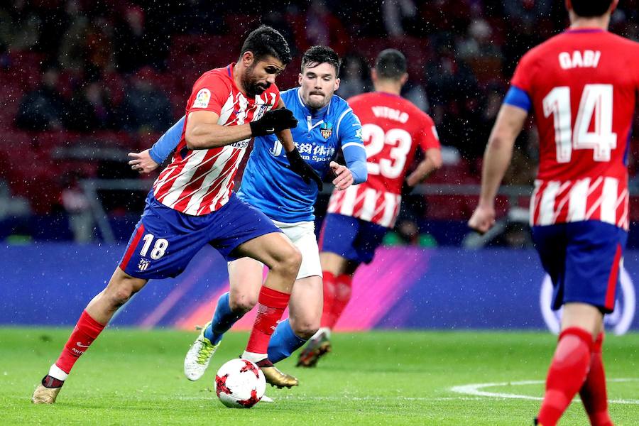 El Atlético vence al Lleida en Copa del Rey por 3-0. Carrasco, Gameiro y Vitolo, que debutó en el Wanda Metropolitano, fueron los autores de los goles. 