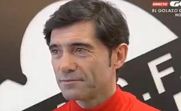 Marcelino, entrenador del Valencia CF. 