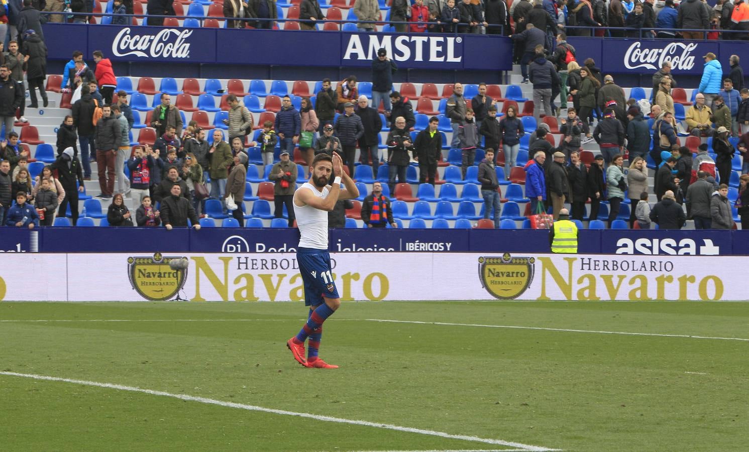 Estas son las fotos que deja el partido de la jornada 19 de la Liga en el Ciutat